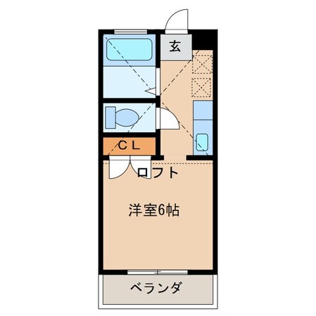 大東ハイツ　10号棟の物件間取画像